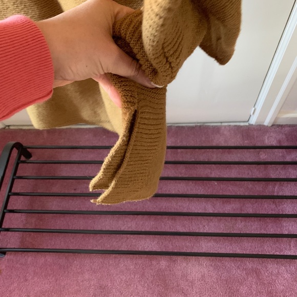 Chicwish Brown Mock-neck Sweater - Picture 2 of 5